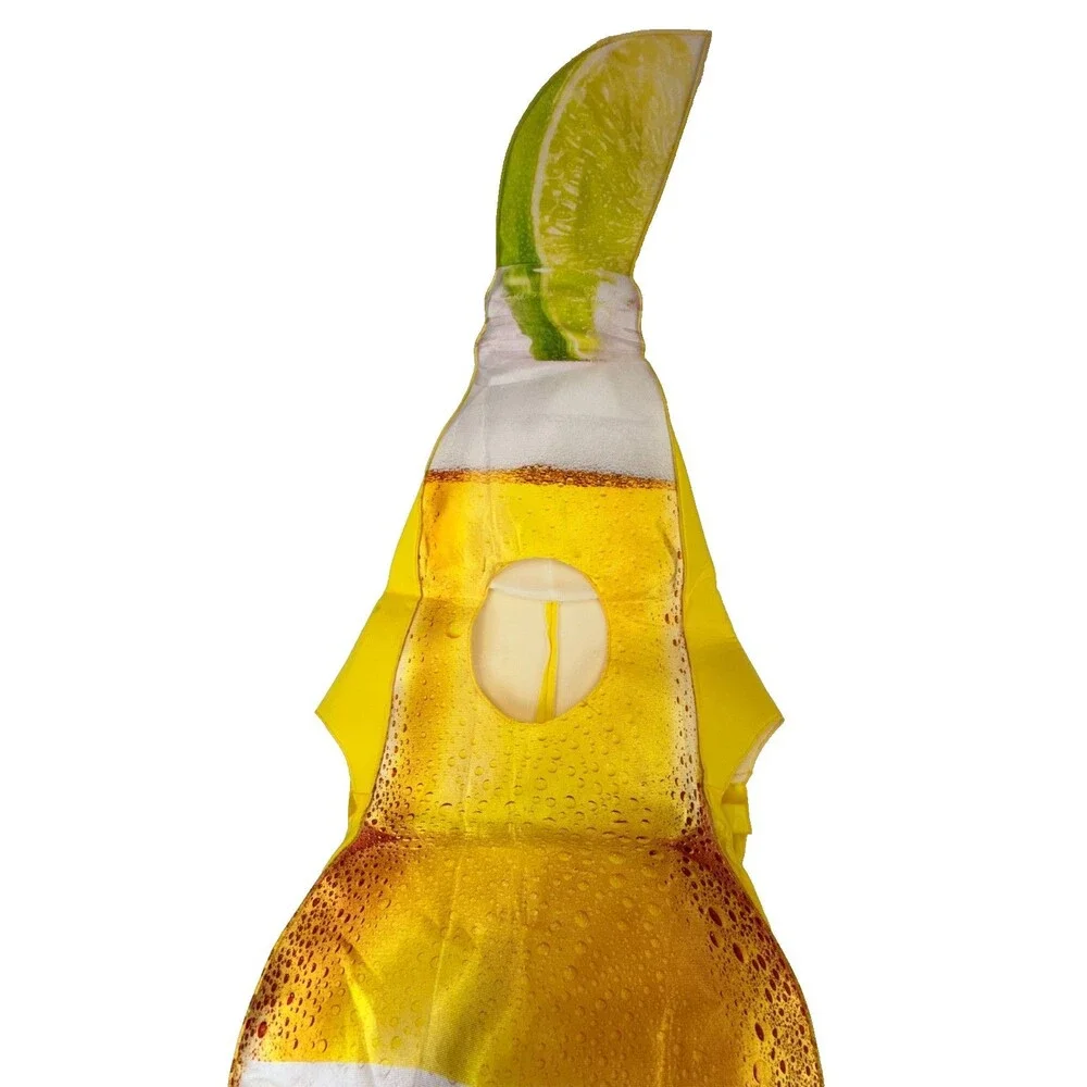 Corona Beer Bottle Costume Unisex One Size Polyester Food & Drink Theme
